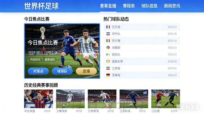 2026世界杯直播网站推荐平台大全 2026世界杯直播网站推荐平台大全